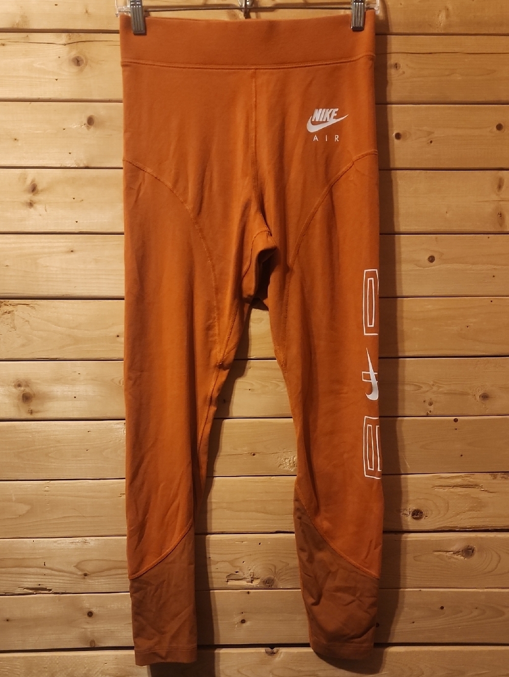 Womens Nike Leggings Size Medium Burnt Orange